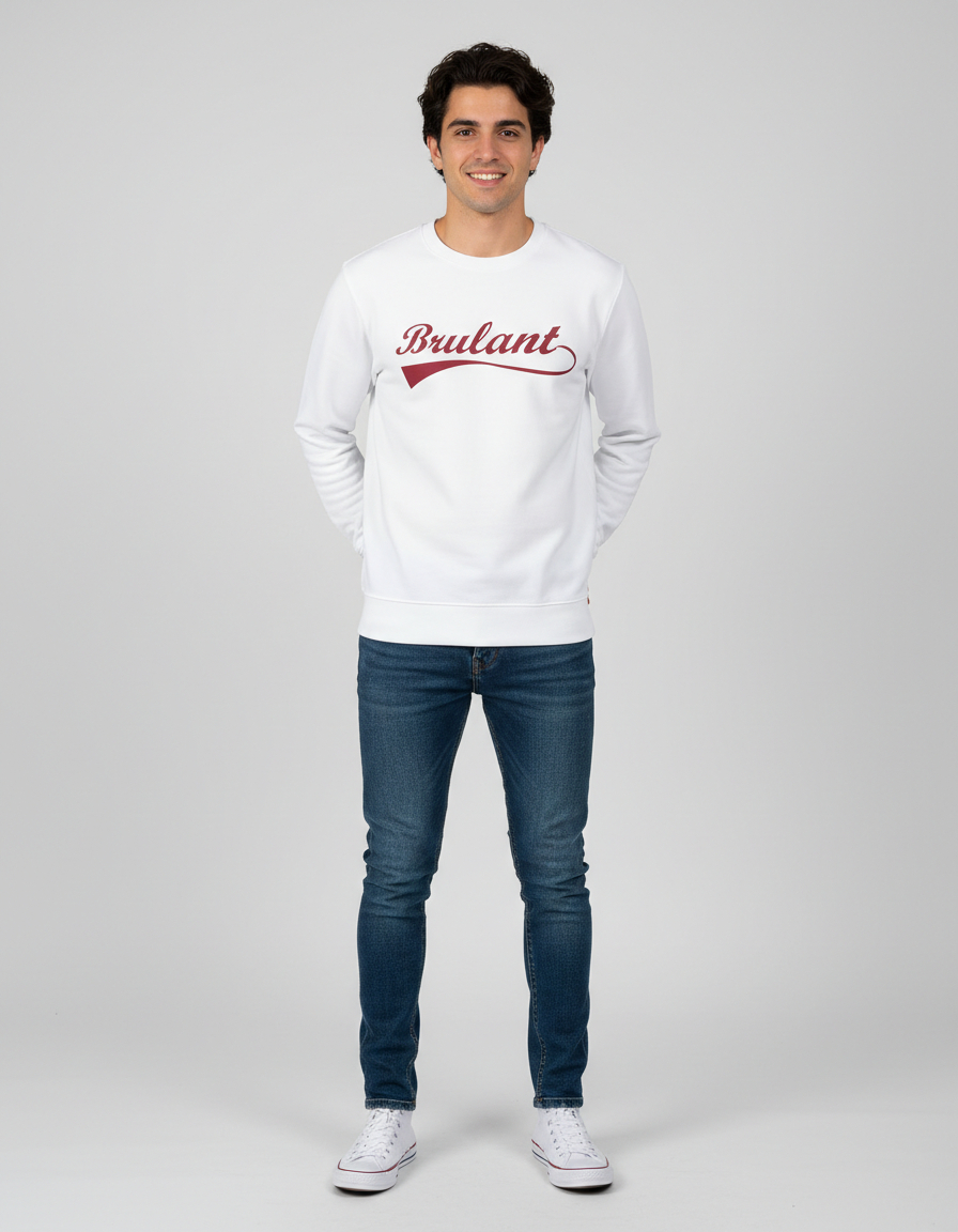 Sudadera Classic sin capucha hombre