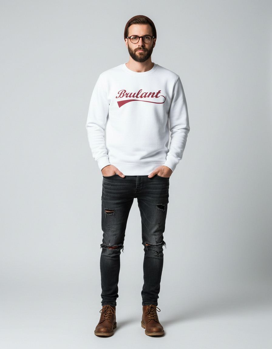 Sudadera Classic sin capucha hombre