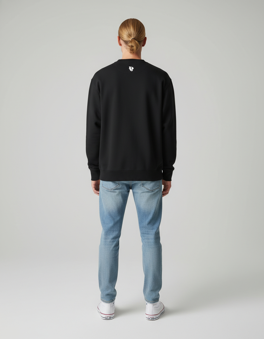 Sudadera Classic sin capucha hombre