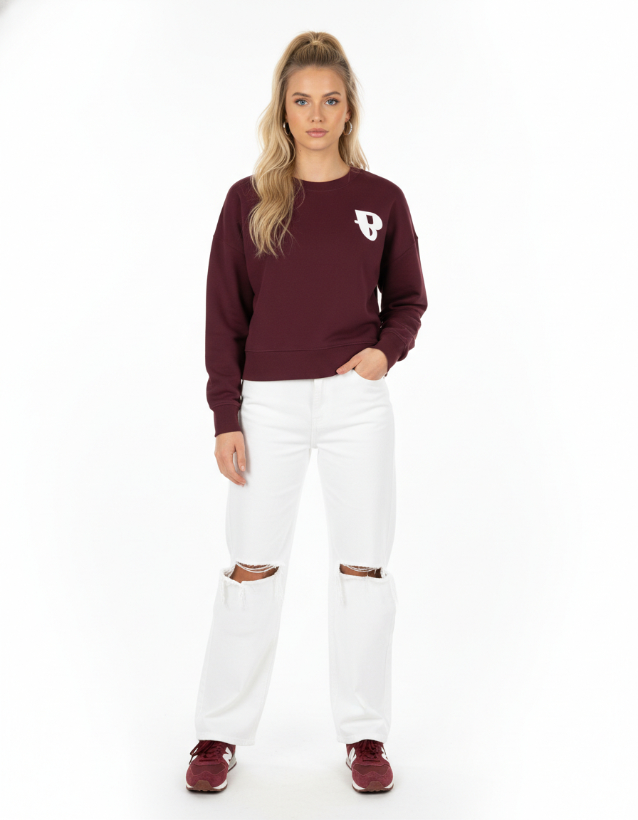 Sudadera Essence sin capucha mujer