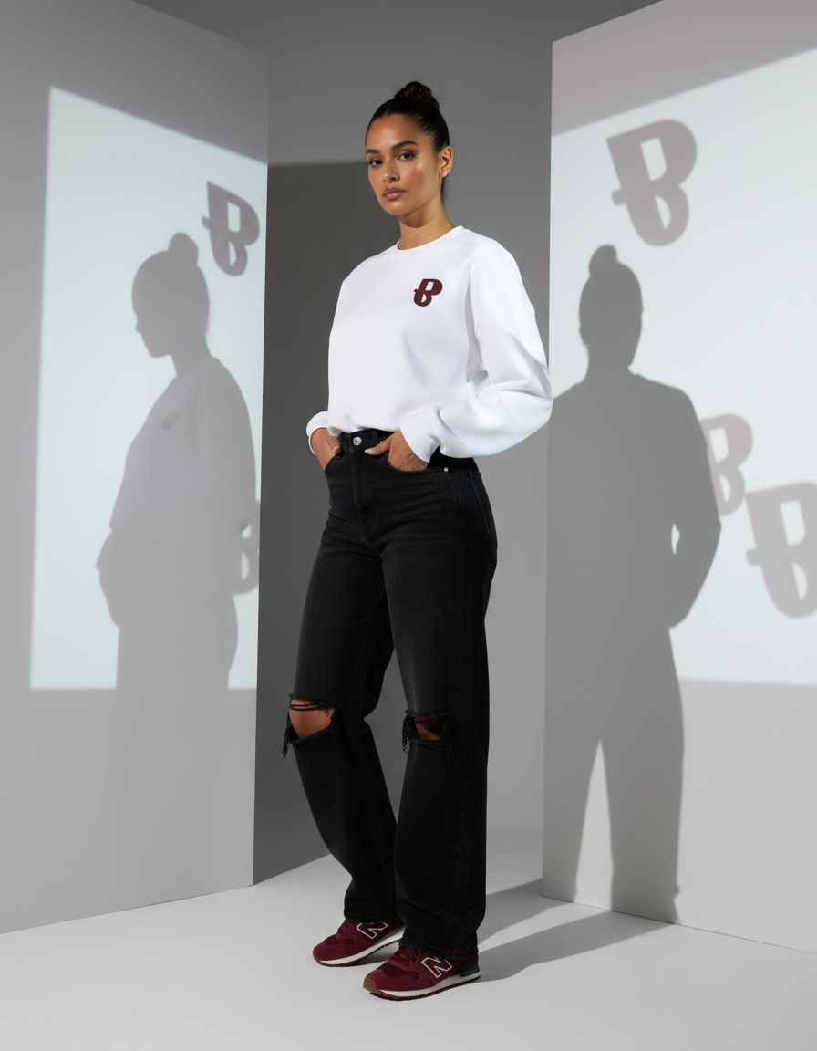 Sudadera Essence sin capucha mujer