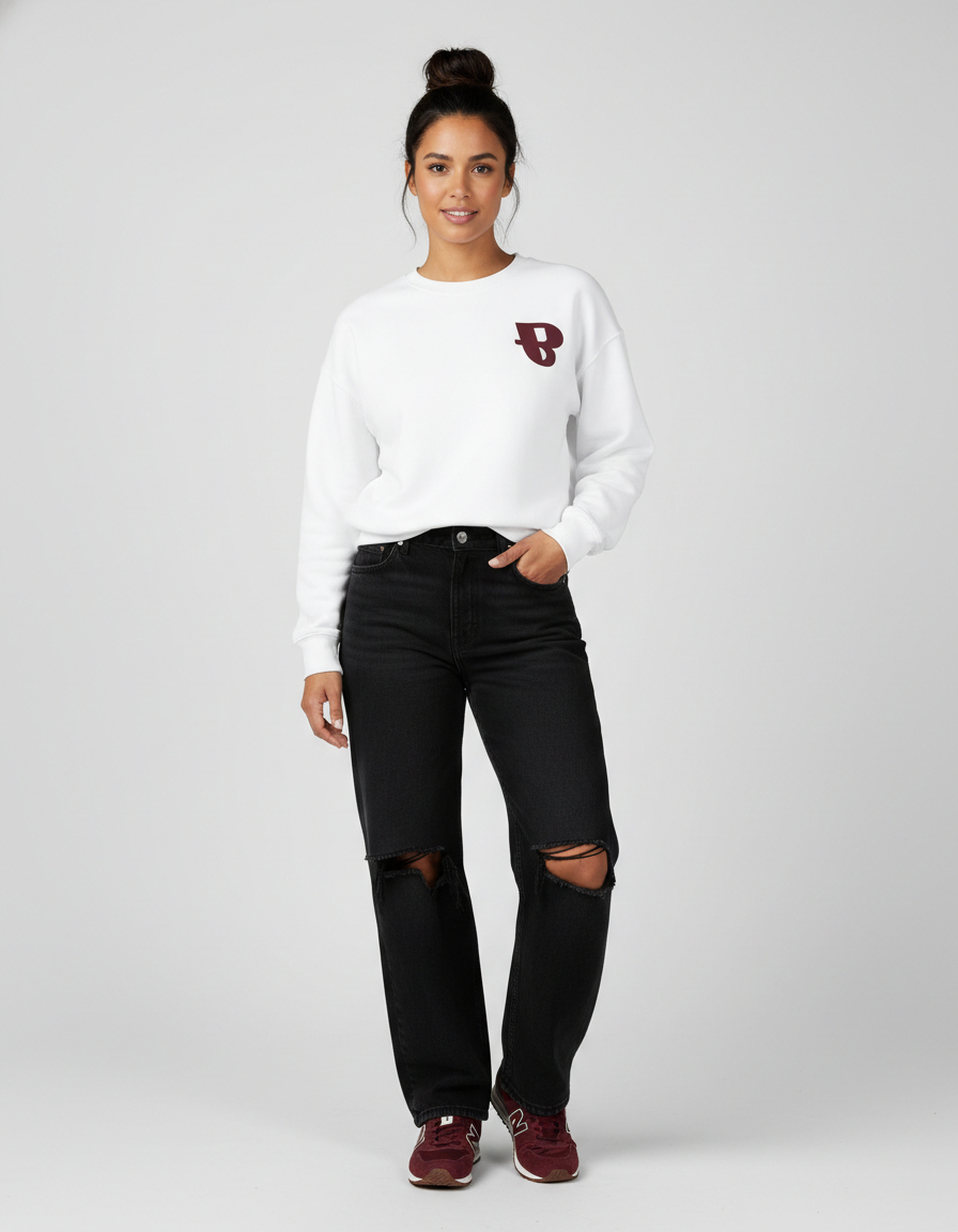 Sudadera Essence sin capucha mujer